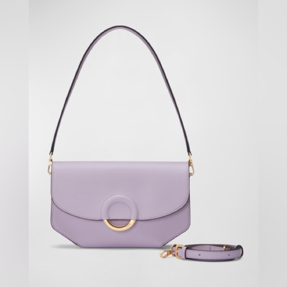 ♥️🌸♥️ ORYANY Ami Convertible Leather Shoulder Bag In Star Purple ♥️🌸♥️
